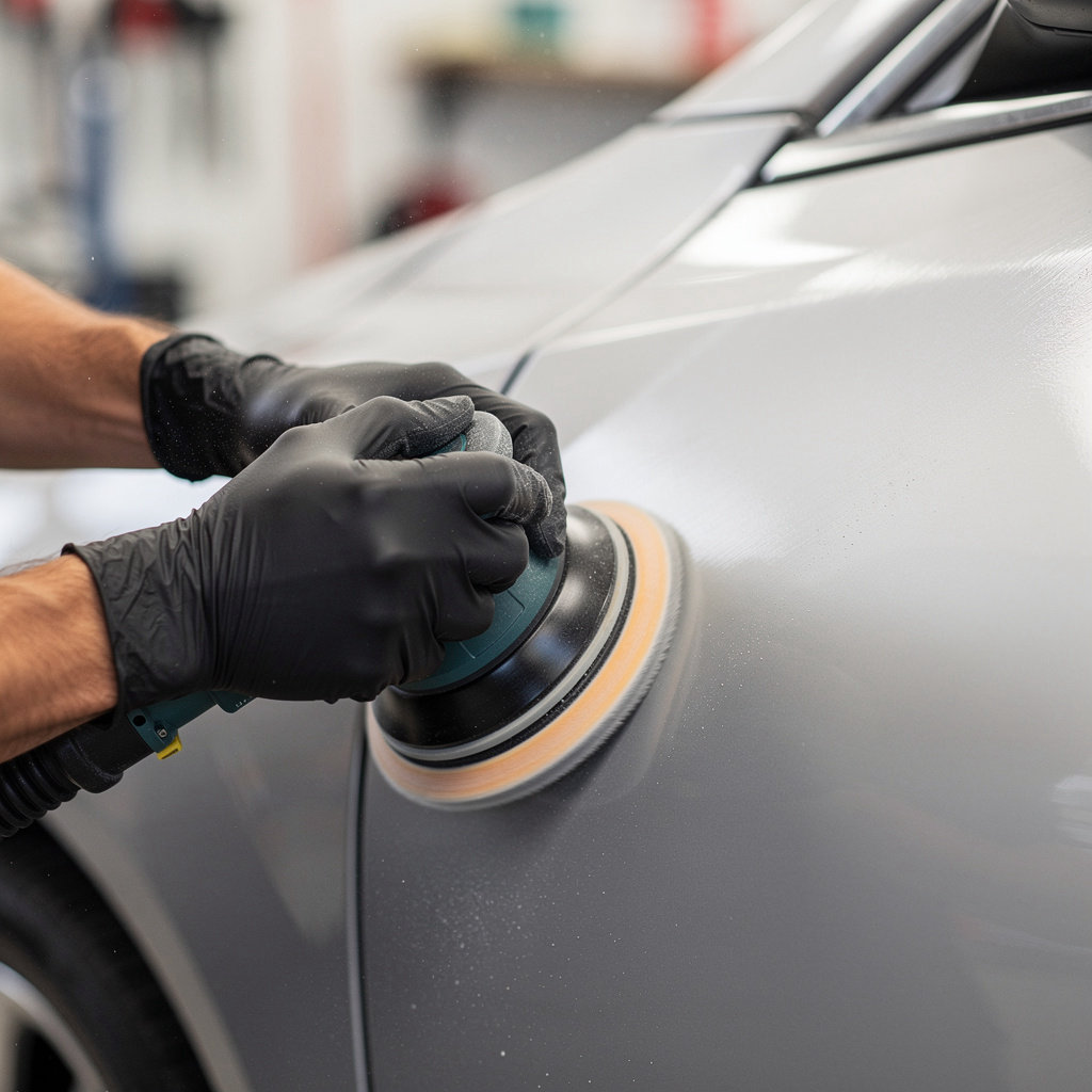 In & Out Auto Body San Diego technician performing expert collision repair and auto body services in San Diego