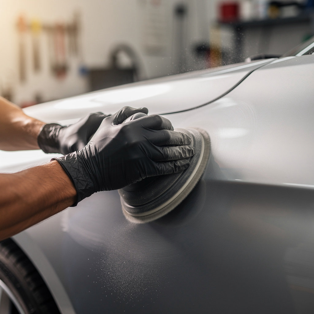 In & Out Auto Body San Diego technician performing expert auto body repair and collision repair services